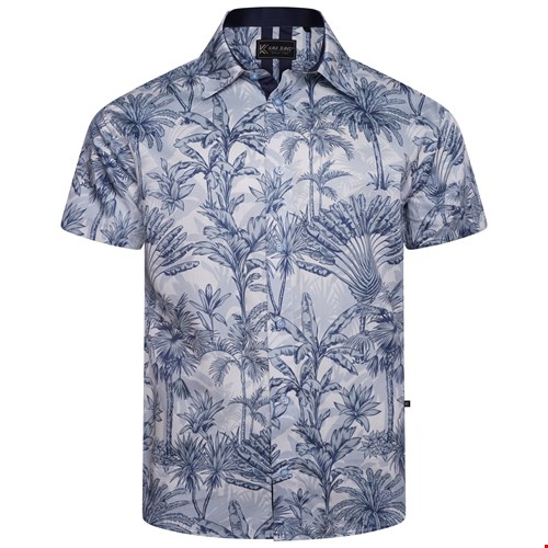 KAM Summer Print S/S Shirt